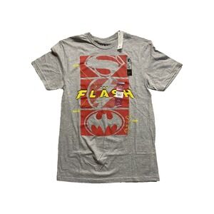 NWT The Flash DC Comics Gray Shirt Adult 2XL